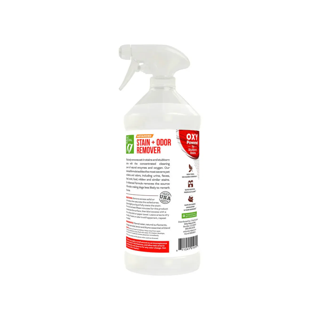 Only Natural Pet Advanced Dog Stain + Odor Remover with Oxy 32 oz