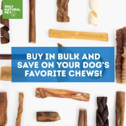 Only Natural Pet Curly Beef Collagen Stick for Dogs