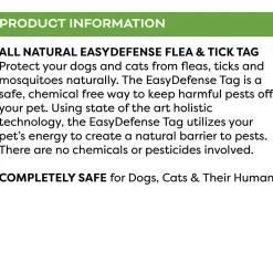 Only Natural Pet Easy Defense Flea & Tick Tag for Dogs & Cats Promo