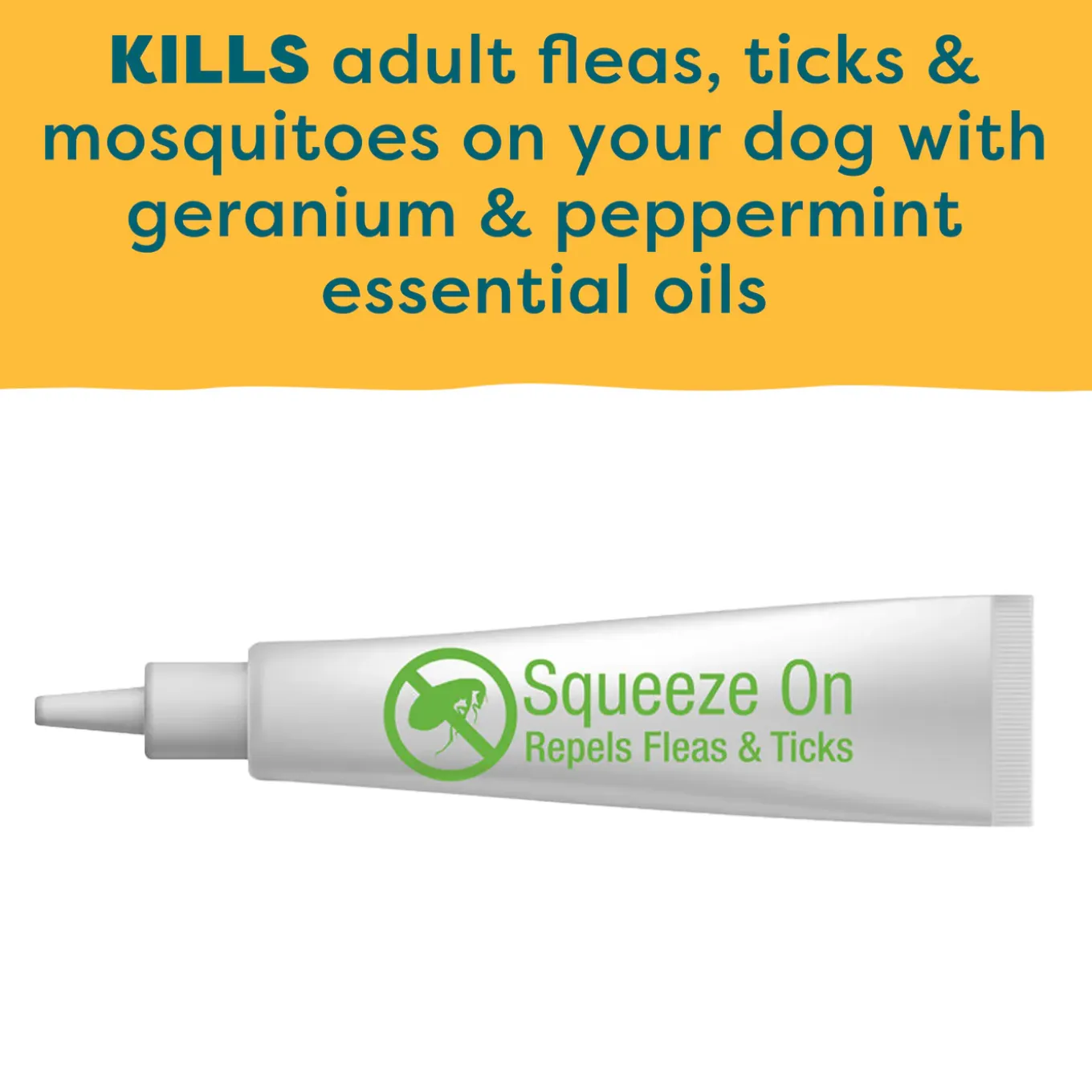 Only Natural Pet EasyDefense Herbal Squeeze-On Flea & Tick Repellent for Dogs