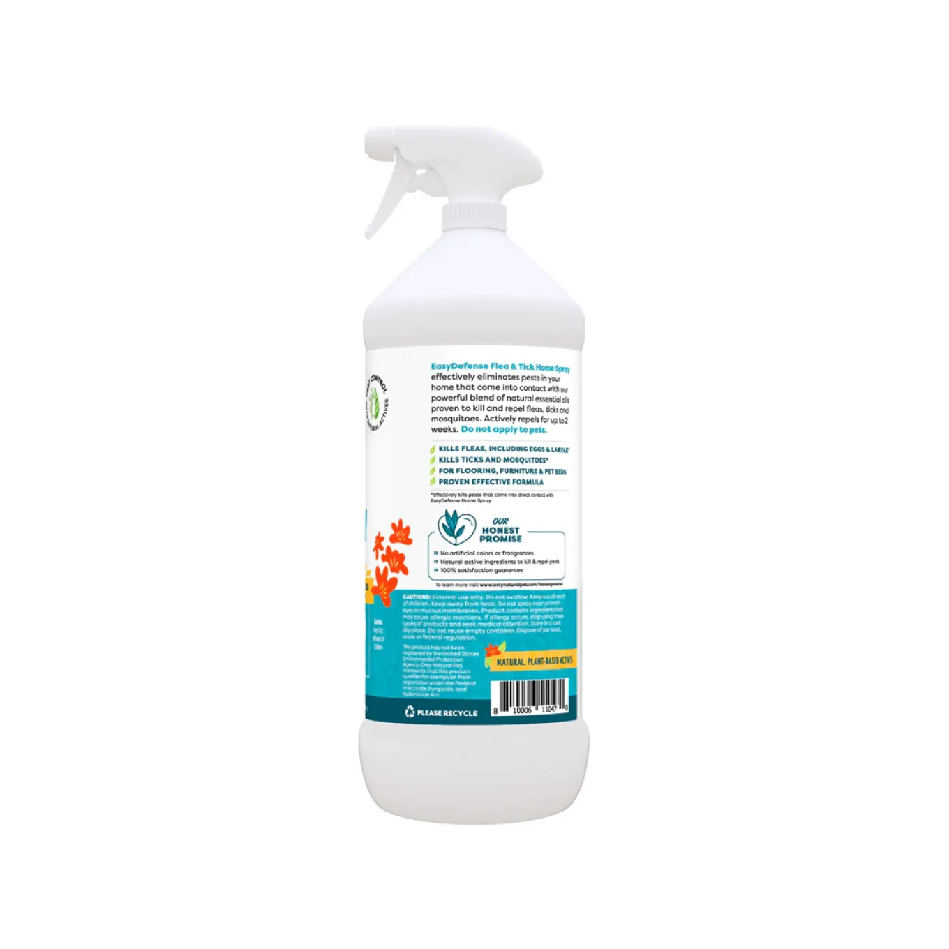 Only Natural Pet EasyDefense Flea & Tick Home Spray for Dogs & Cats