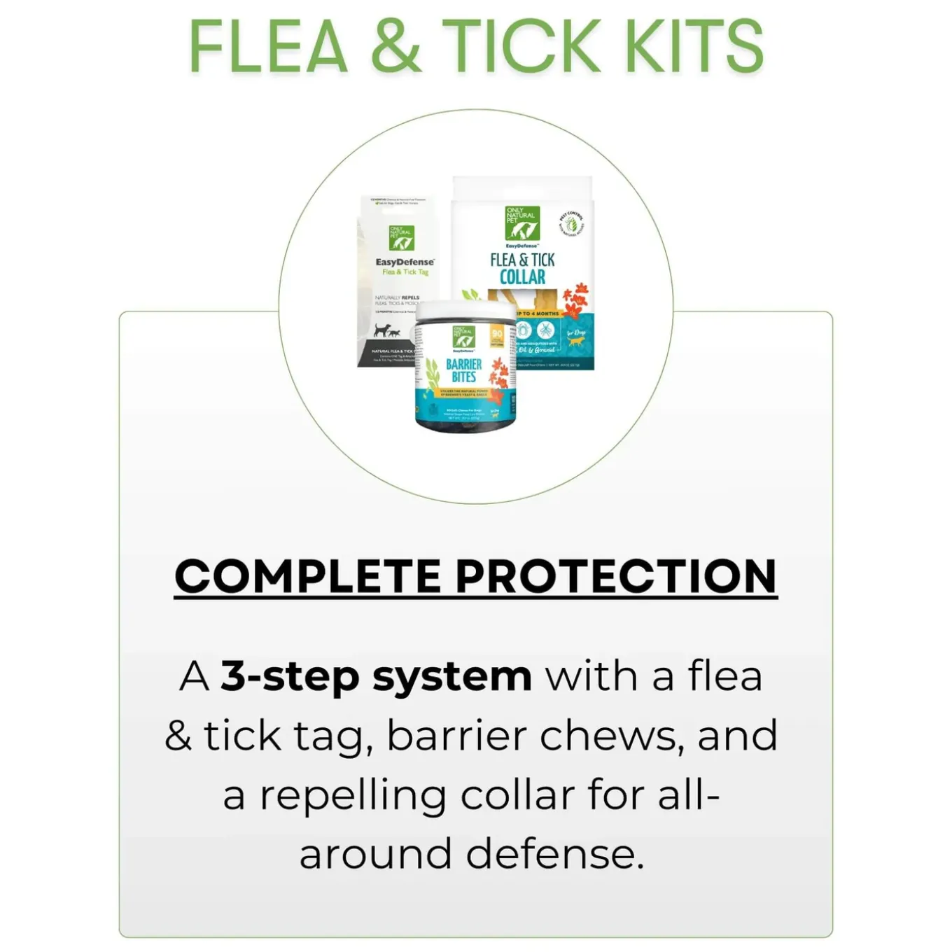 Only Natural Pet Flea & Tick Kits for Dogs