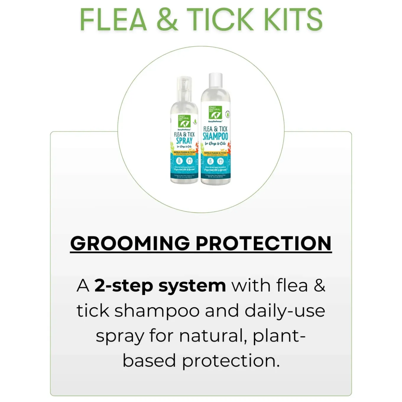 Only Natural Pet Flea & Tick Kits for Dogs