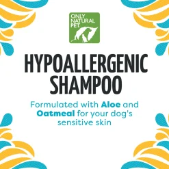 Only Natural Pet Hypoallergenic Shampoo Aloe + Oatmeal for Dogs