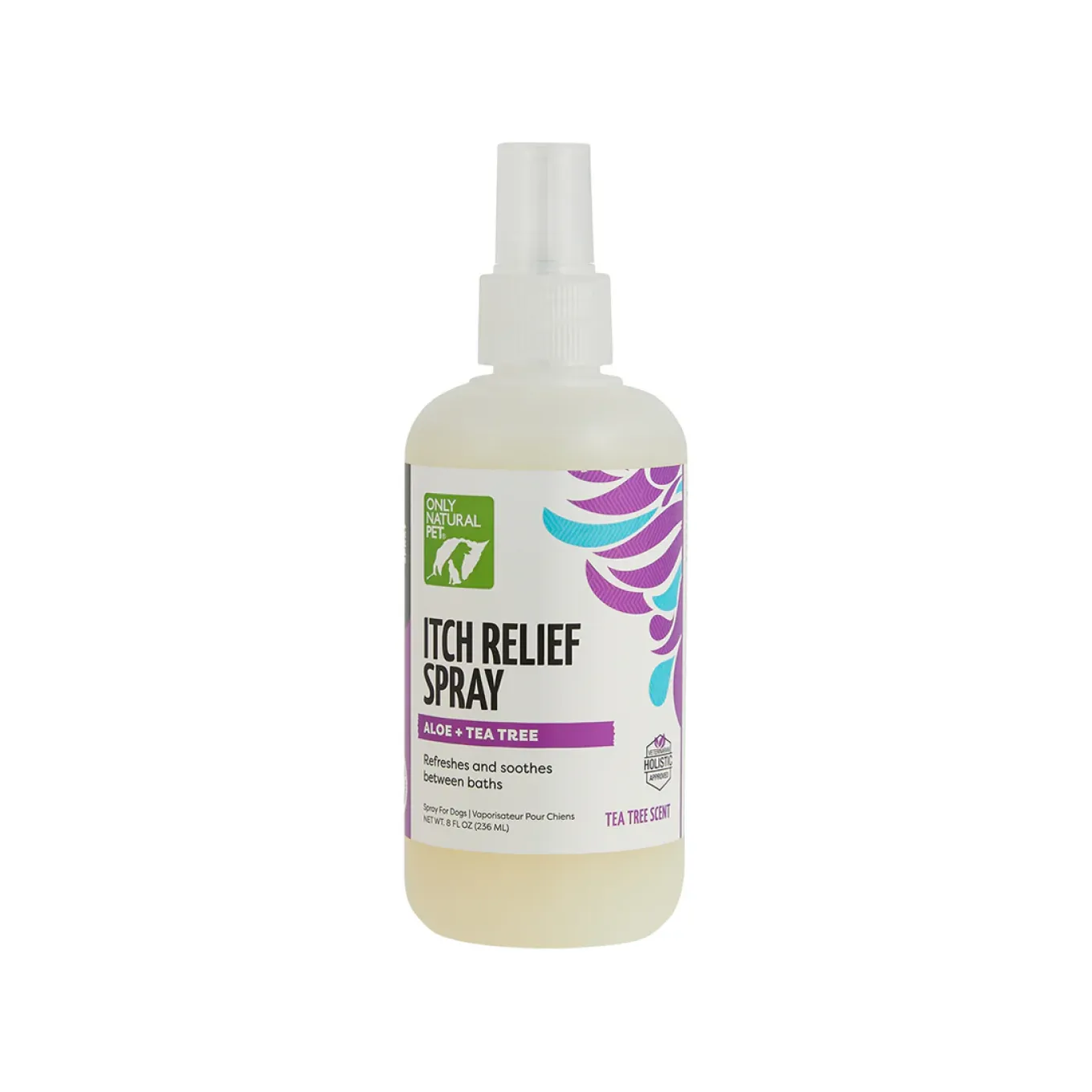Only Natural Pet Itch Relief Spray with Aloe + Tea Tree for Dogs