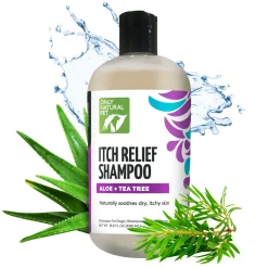 Only Natural Pet Itch Relief Shampoo with Aloe + Tea Tree for Dogs