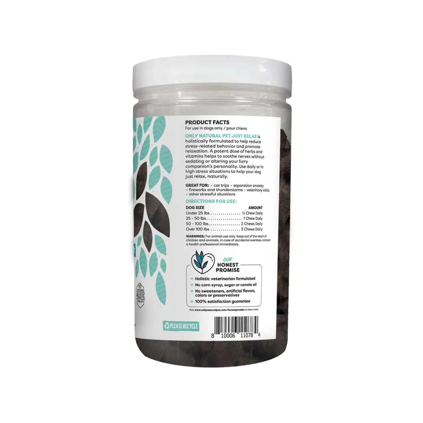 Only Natural Pet Just Relax Calming Chews for Dogs