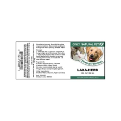 Only Natural Pet Laxa-Herb Herbal Formula