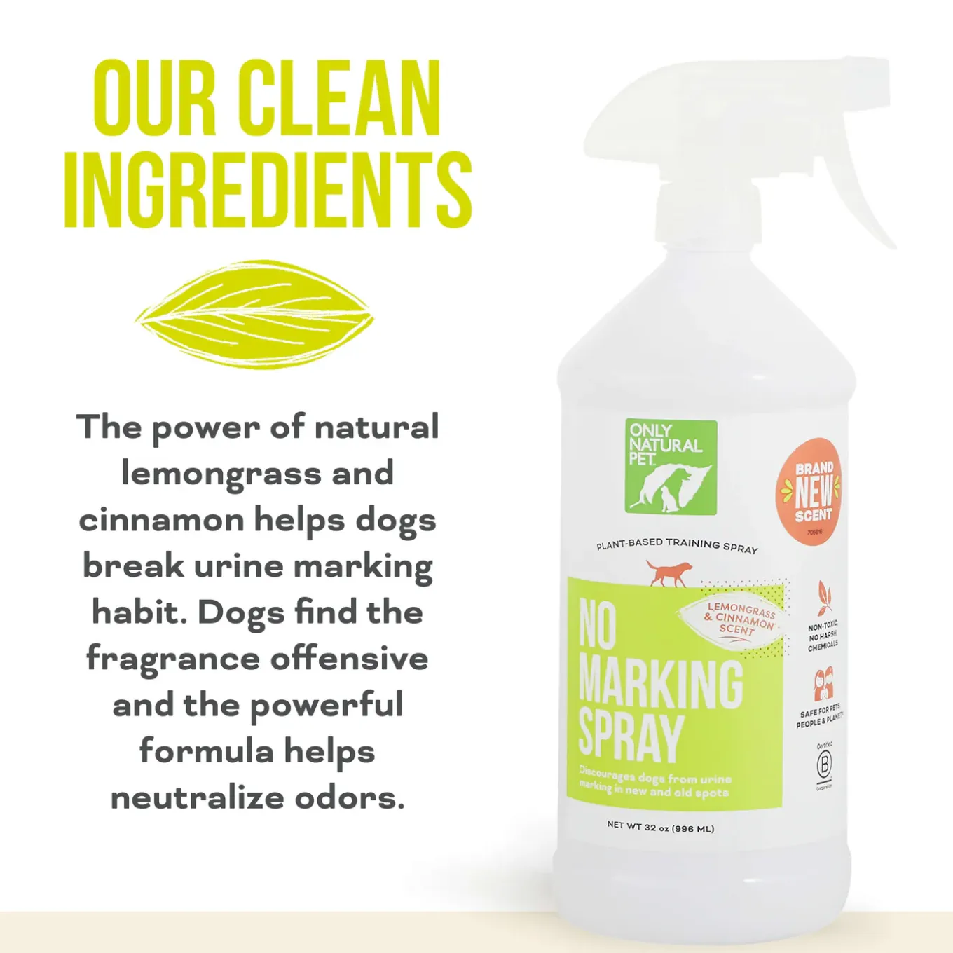 Only Natural Pet No Marking Spray for Dogs