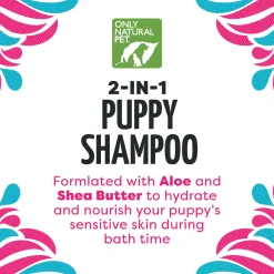 Only Natural Pet Puppy Shampoo with Aloe + Shea Butter