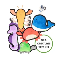 Only Natural Pet Sea Creatures Recycled Plush Dog Toys