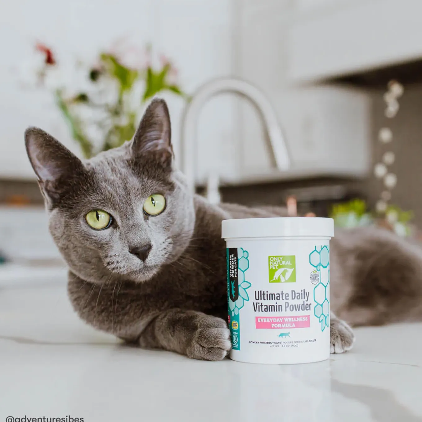 Only Natural Pet Ultimate Daily Feline Vitamin Powder 3.2 oz
