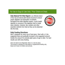 Only Natural Pet Vital Digest for Dogs & Cats