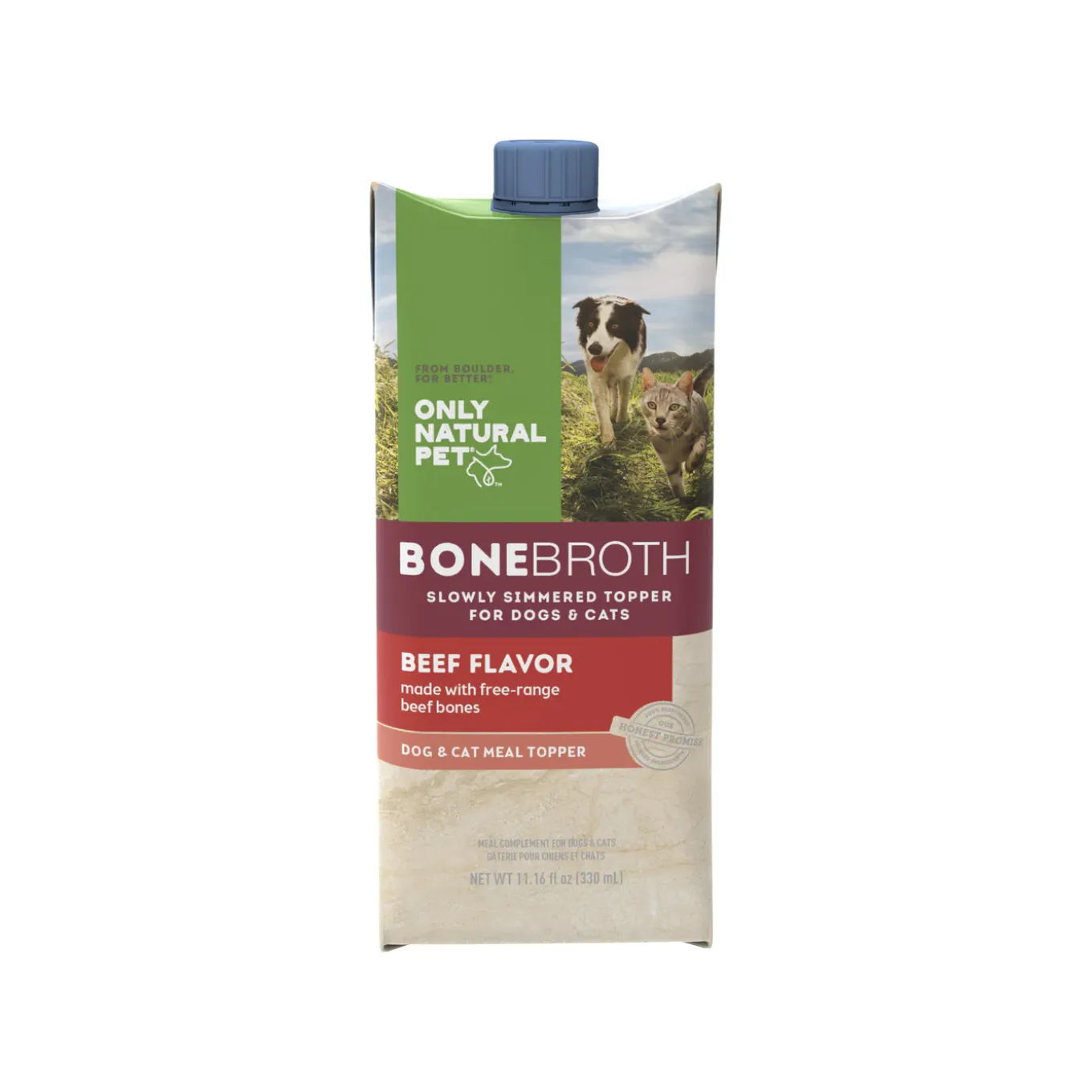 Only Natural Pet Bone Broth for Dogs and Cats Meal Topper
