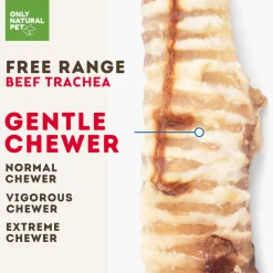 Only Natural Pet Free-Range Beef Trachea Chews For Dogs