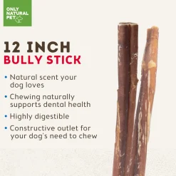 Only Natural Pet Free Range Bully Sticks for Dogs