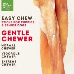 Only Natural Pet Free Range Soft Easy Chew Sticks for Puppies & Senior Dogs