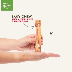 Only Natural Pet Free Range Soft Easy Chew Sticks for Puppies & Senior Dogs