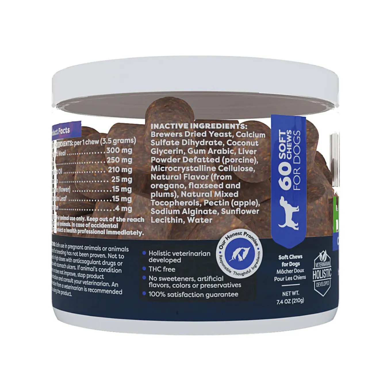 Only Natural Pet Hemp Calming Support Soft Chews for Dogs