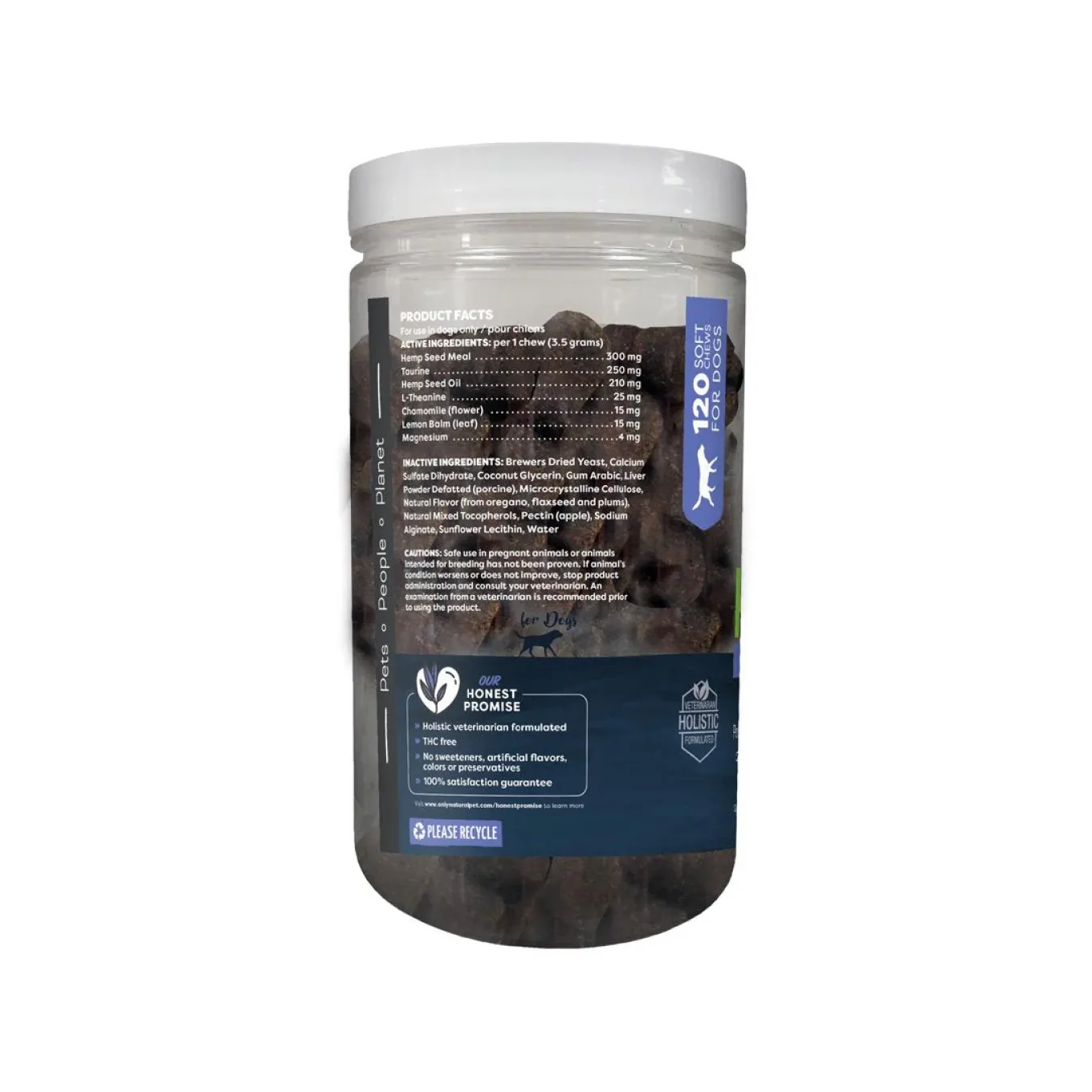 Only Natural Pet Hemp Calming Support Soft Chews for Dogs