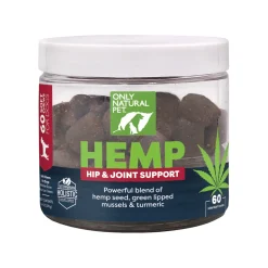 Only Natural Pet Hemp Hip & Joint Support Soft Chews for Dogs