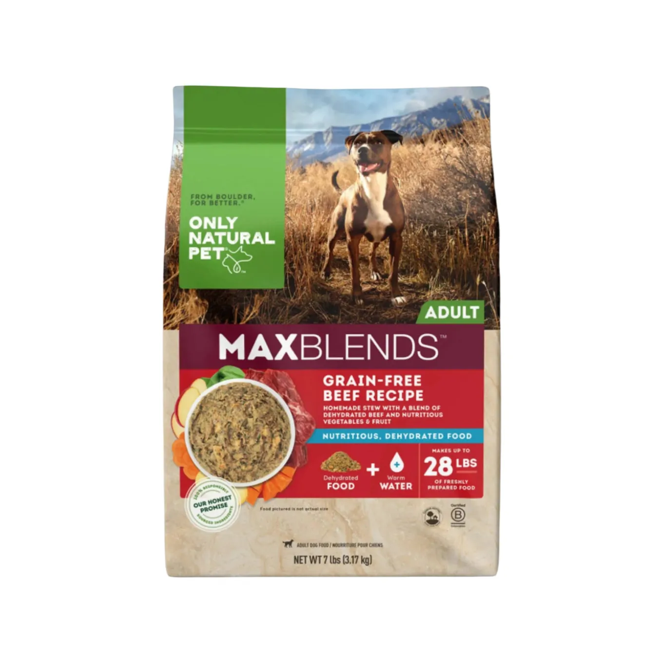 Only Natural Pet MaxBlends Grain-Free Dehydrated Dog Food