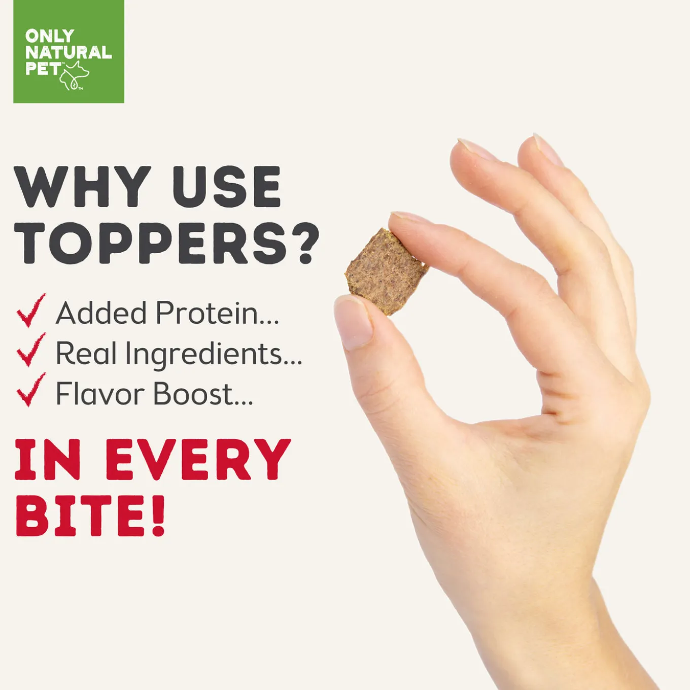 Only Natural Pet MaxMeat Air Dried Dog Treat & Food Topper
