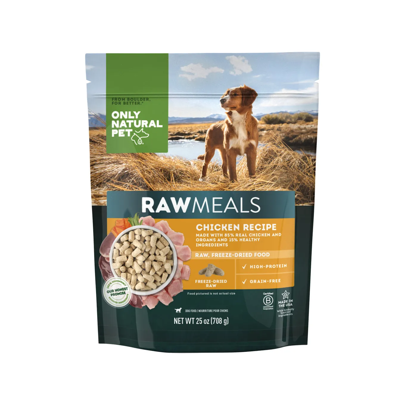 Only Natural Pet RawMeals Freeze Dried Dog Food