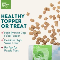 Only Natural Pet Raw Toppers Freeze-Dried Recipe Meal Topper for Dogs