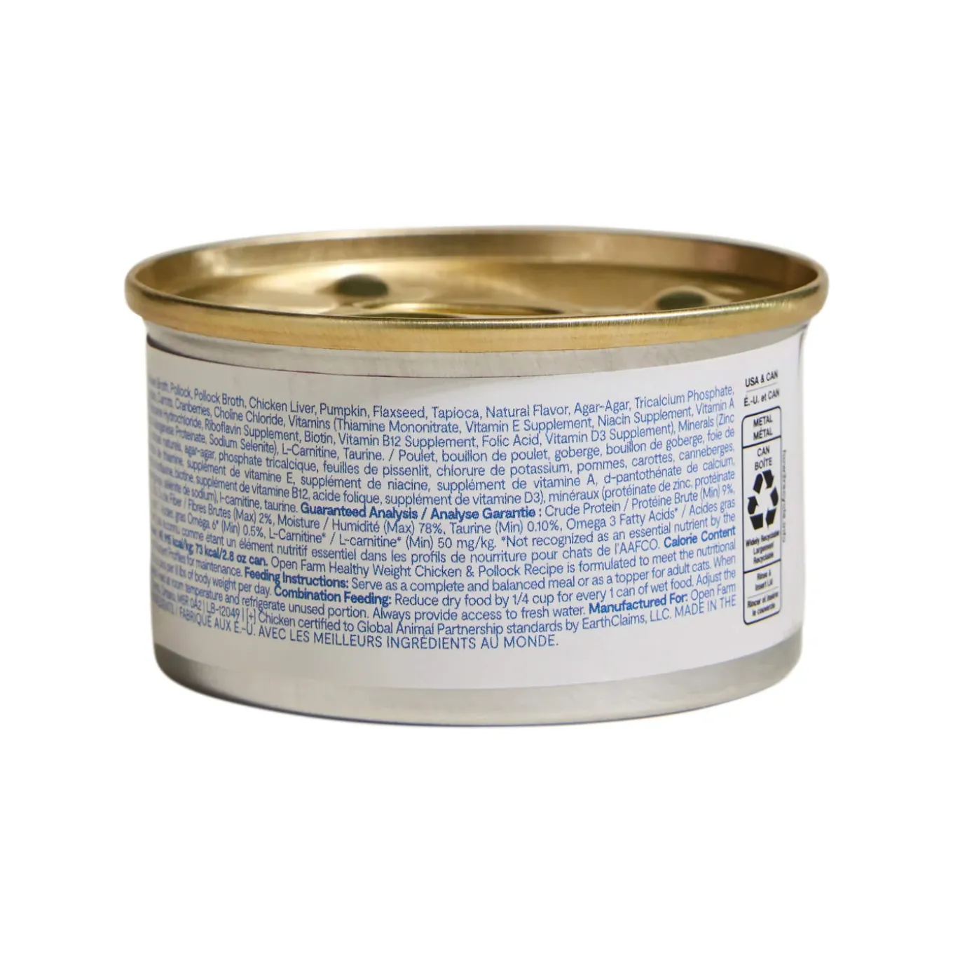 Open Farm Chicken Healthy Weight Pate Cat Food