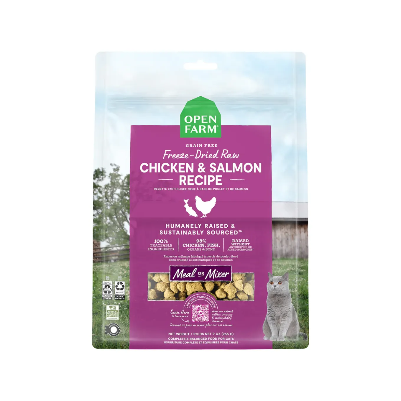 Open Farm Freeze Dried Raw Cat Food