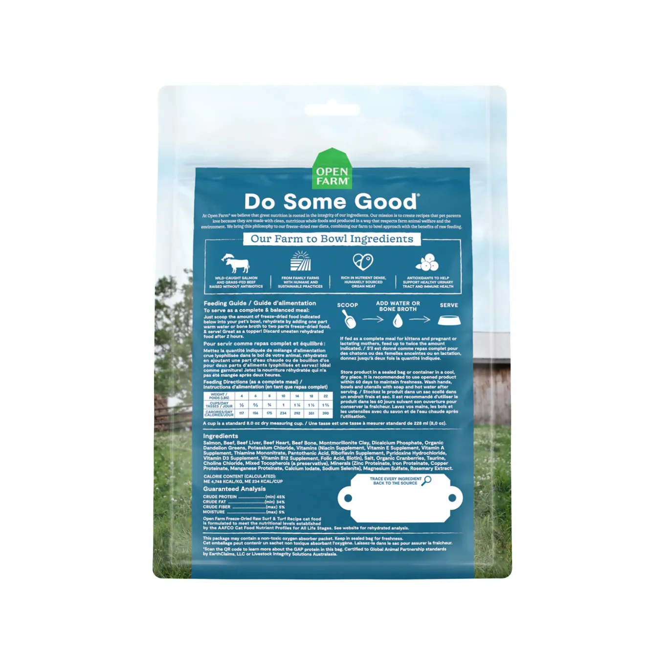 Open Farm Freeze Dried Raw Cat Food