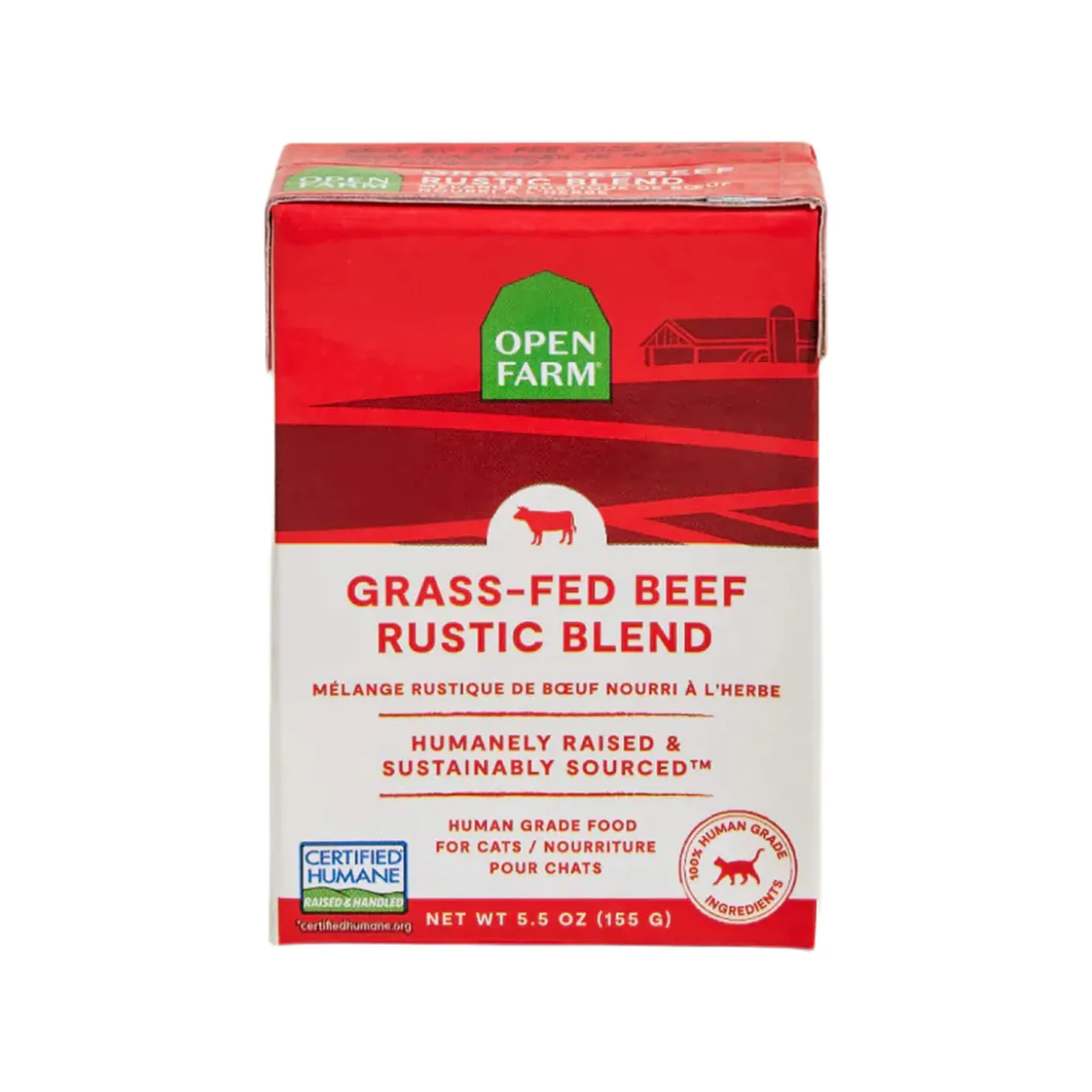 Open Farm Rustic Blend Grain Free Stew Wet Cat Food 5.5 oz (Case of 12)