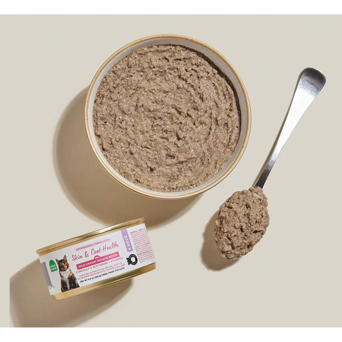 Open Farm Salmon Skin & Coat Health Pate Cat Food