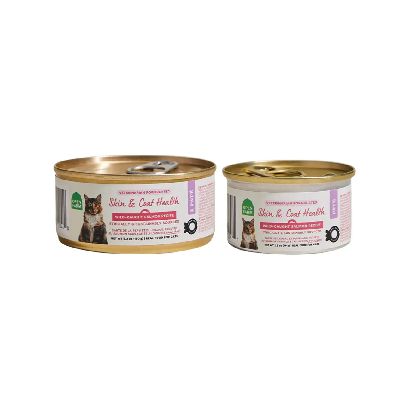 Open Farm Salmon Skin & Coat Health Pate Cat Food