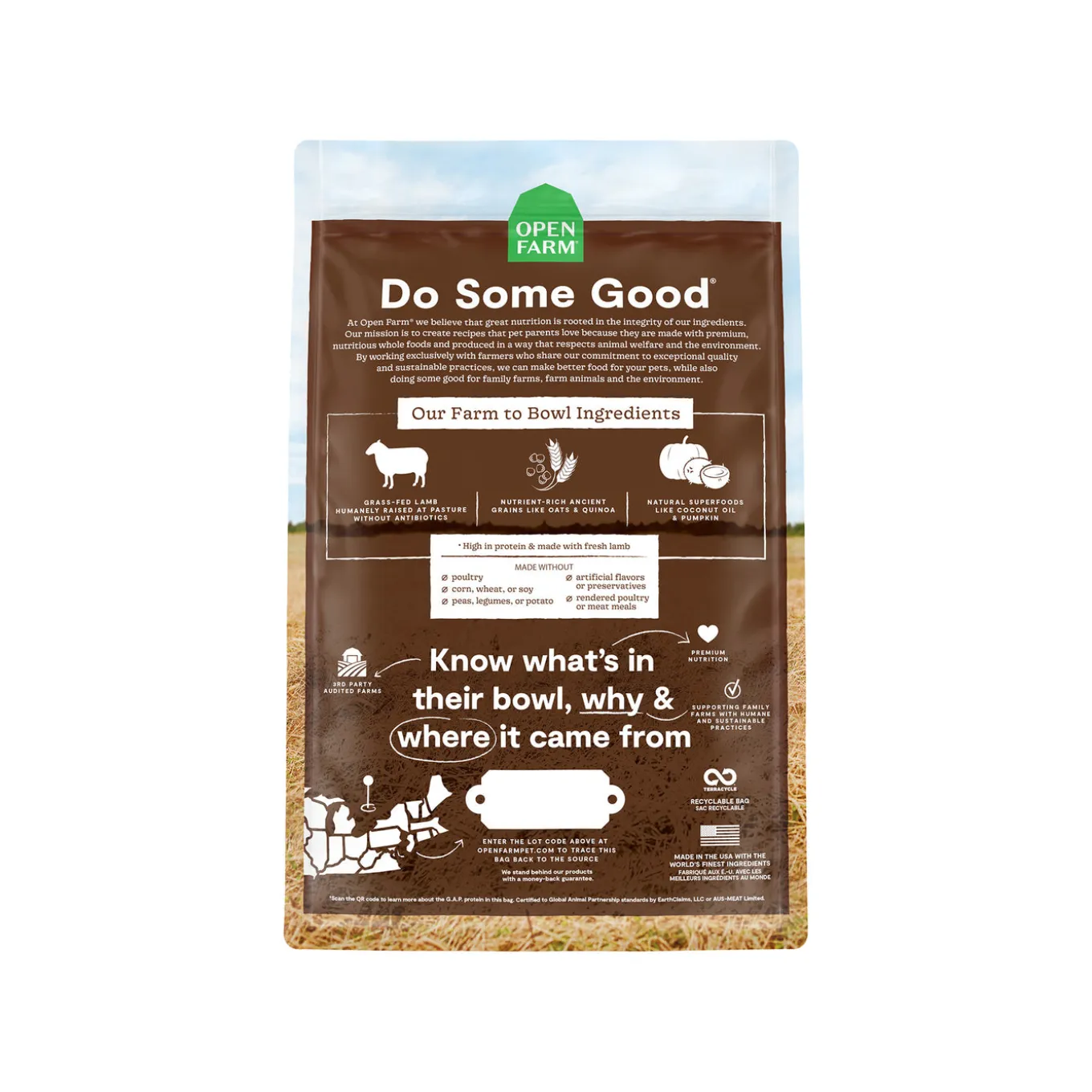 Open Farm Ancient Grains Dry Dog Food