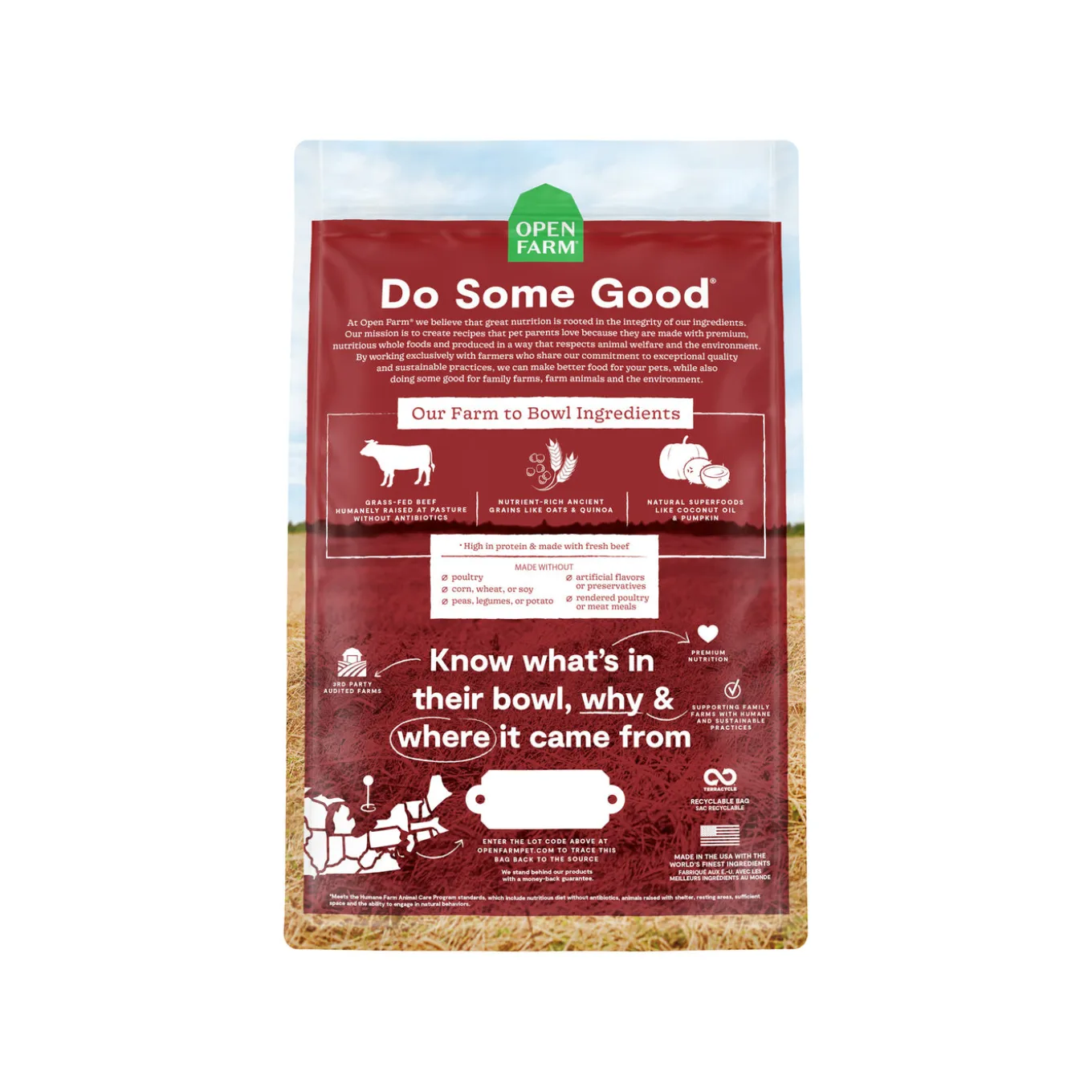 Open Farm Ancient Grains Dry Dog Food