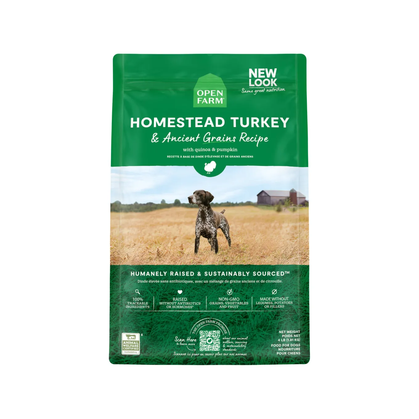 Open Farm Ancient Grains Dry Dog Food