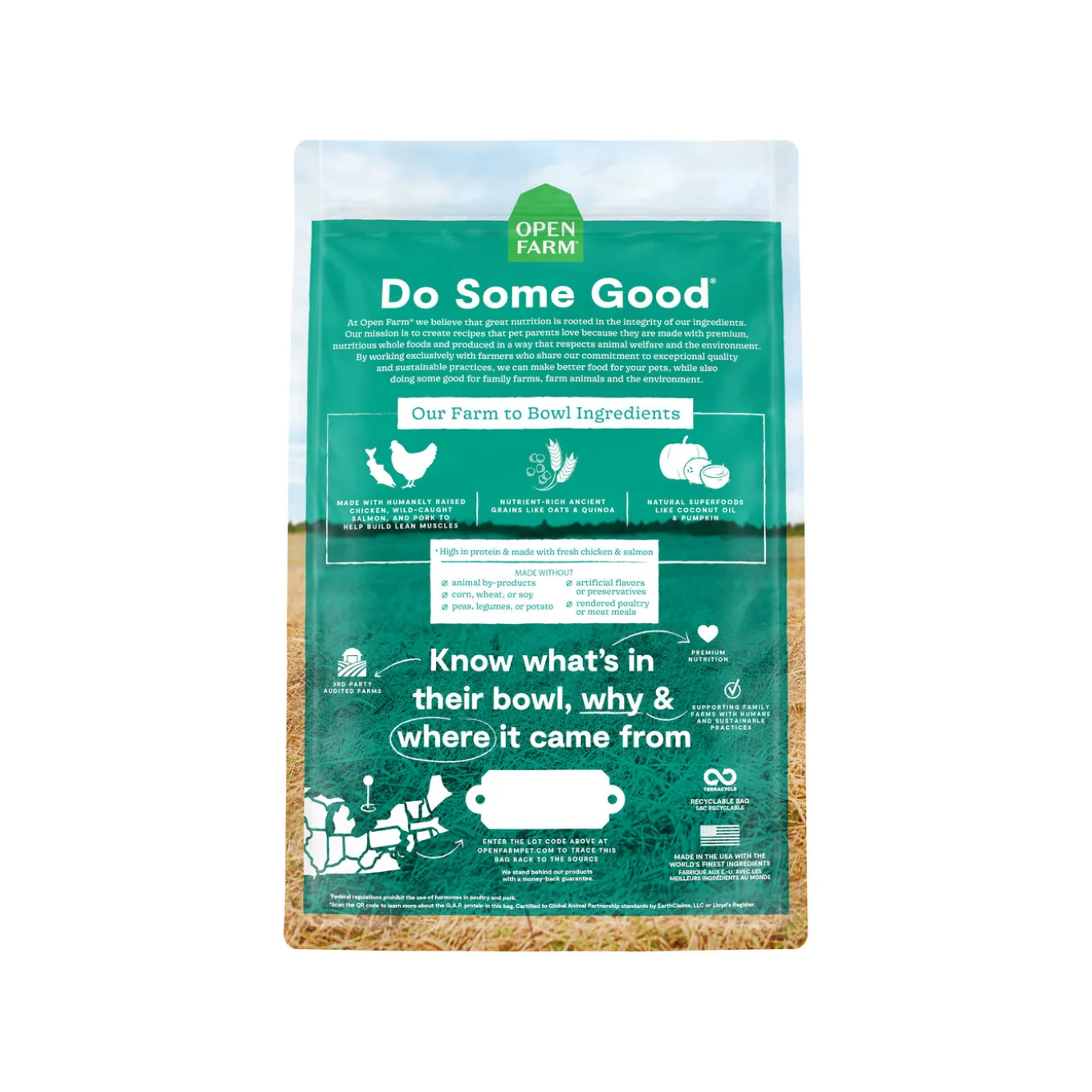 Open Farm Ancient Grains Puppy Dry Food