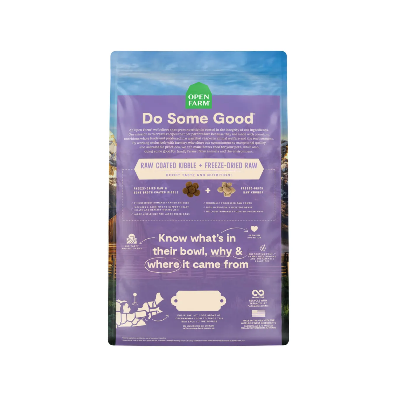 Open Farm Ancient Grains Rawmix Dry Dog Food