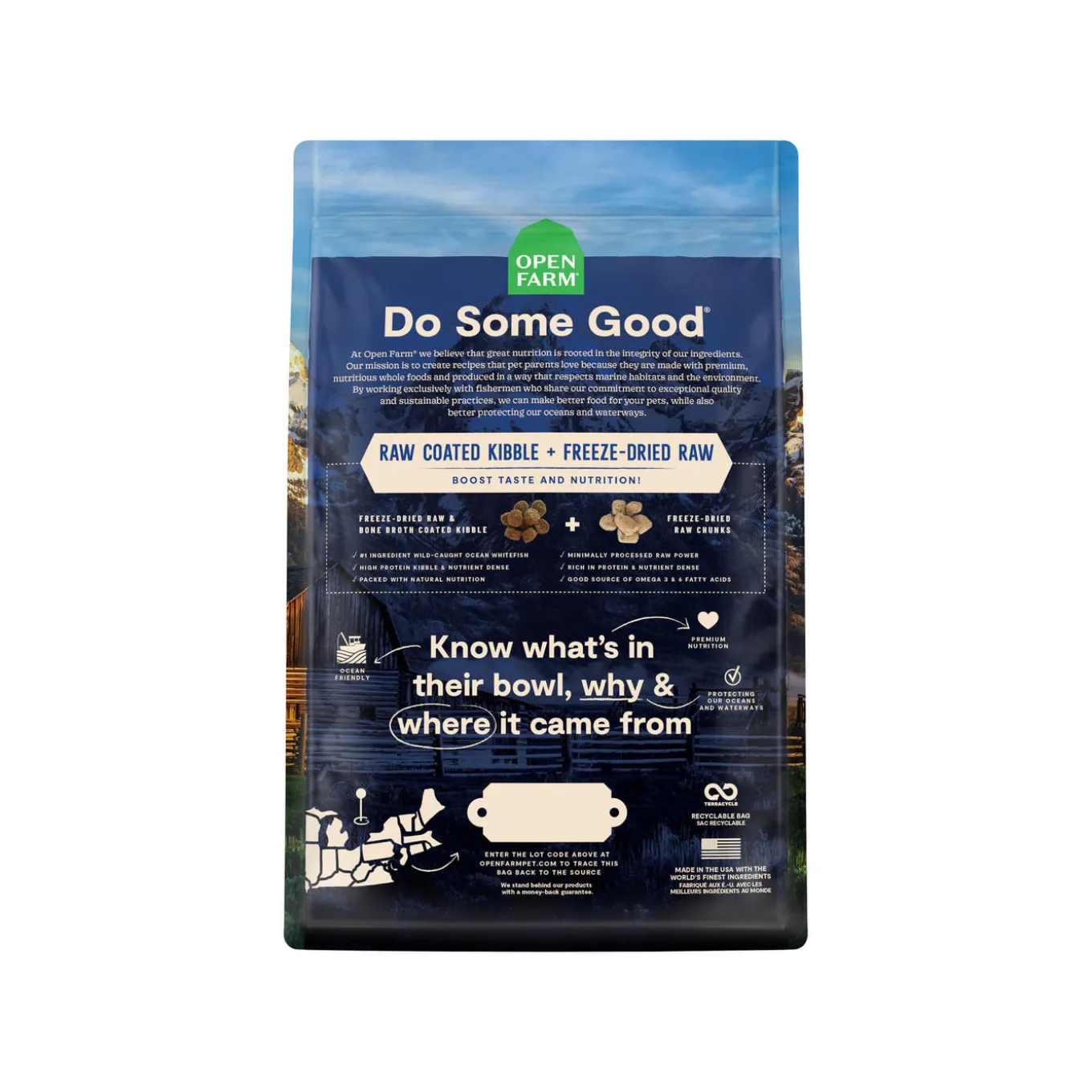 Open Farm Ancient Grains Rawmix Dry Dog Food