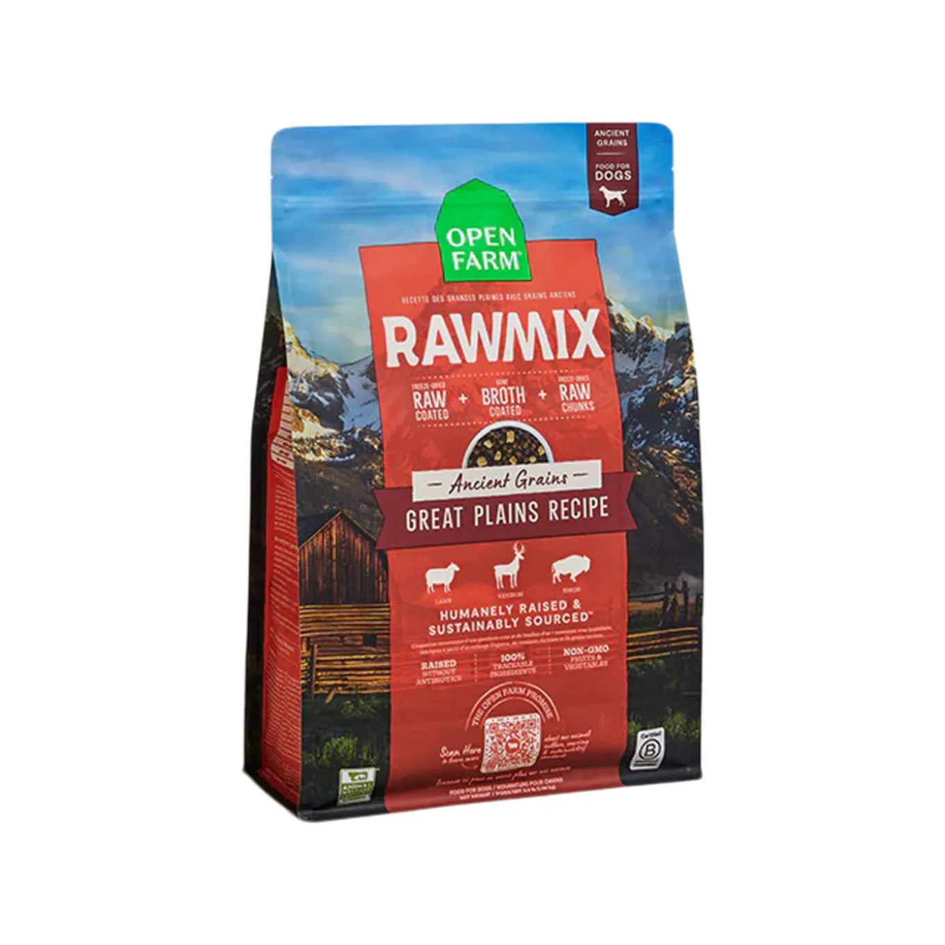 Open Farm Ancient Grains Rawmix Dry Dog Food