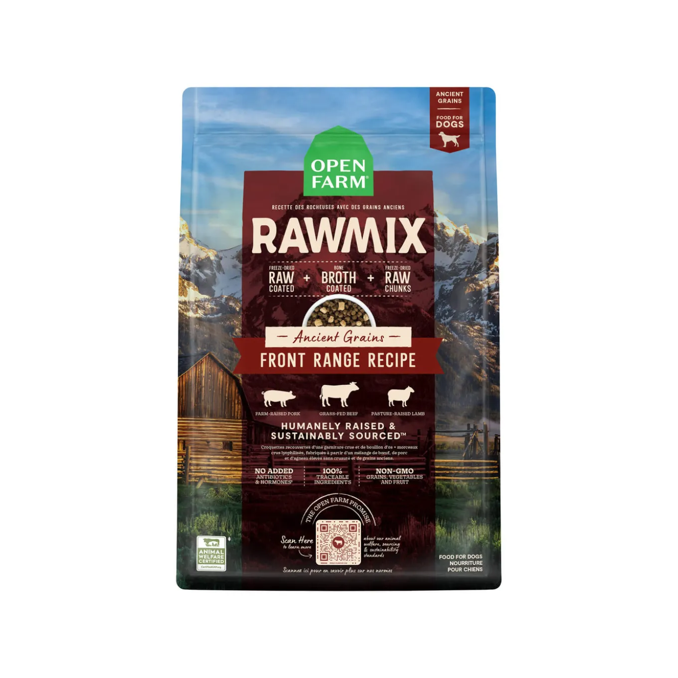 Open Farm Ancient Grains Rawmix Dry Dog Food