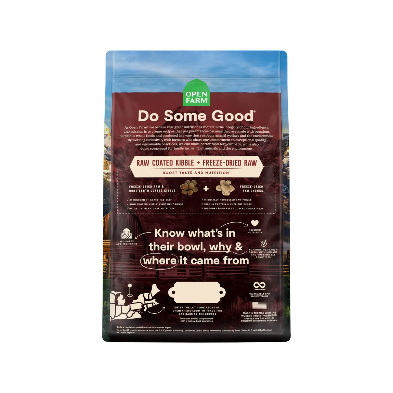 Open Farm Ancient Grains Rawmix Dry Dog Food