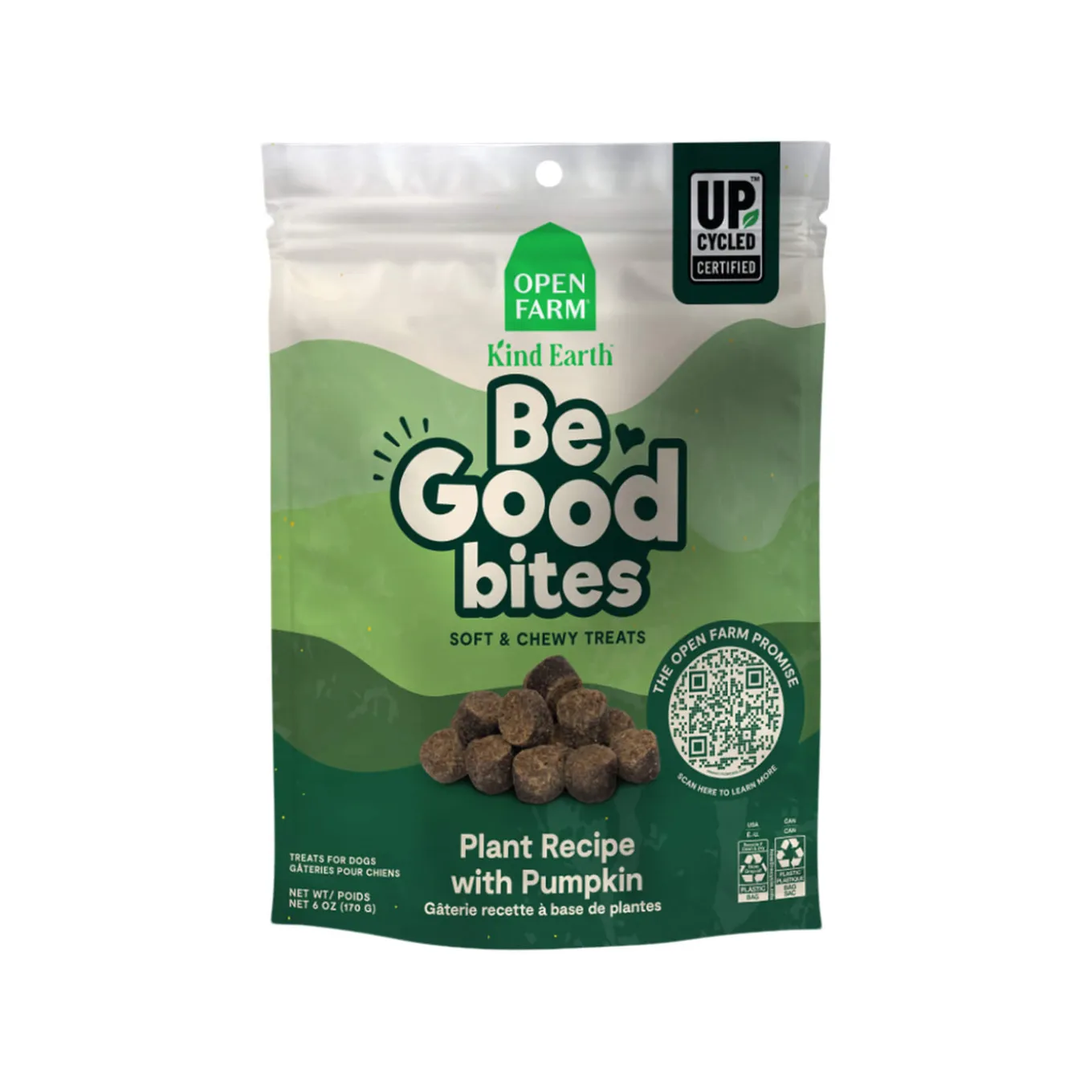 Open Farm Be Good Bites Dog Treats 6oz