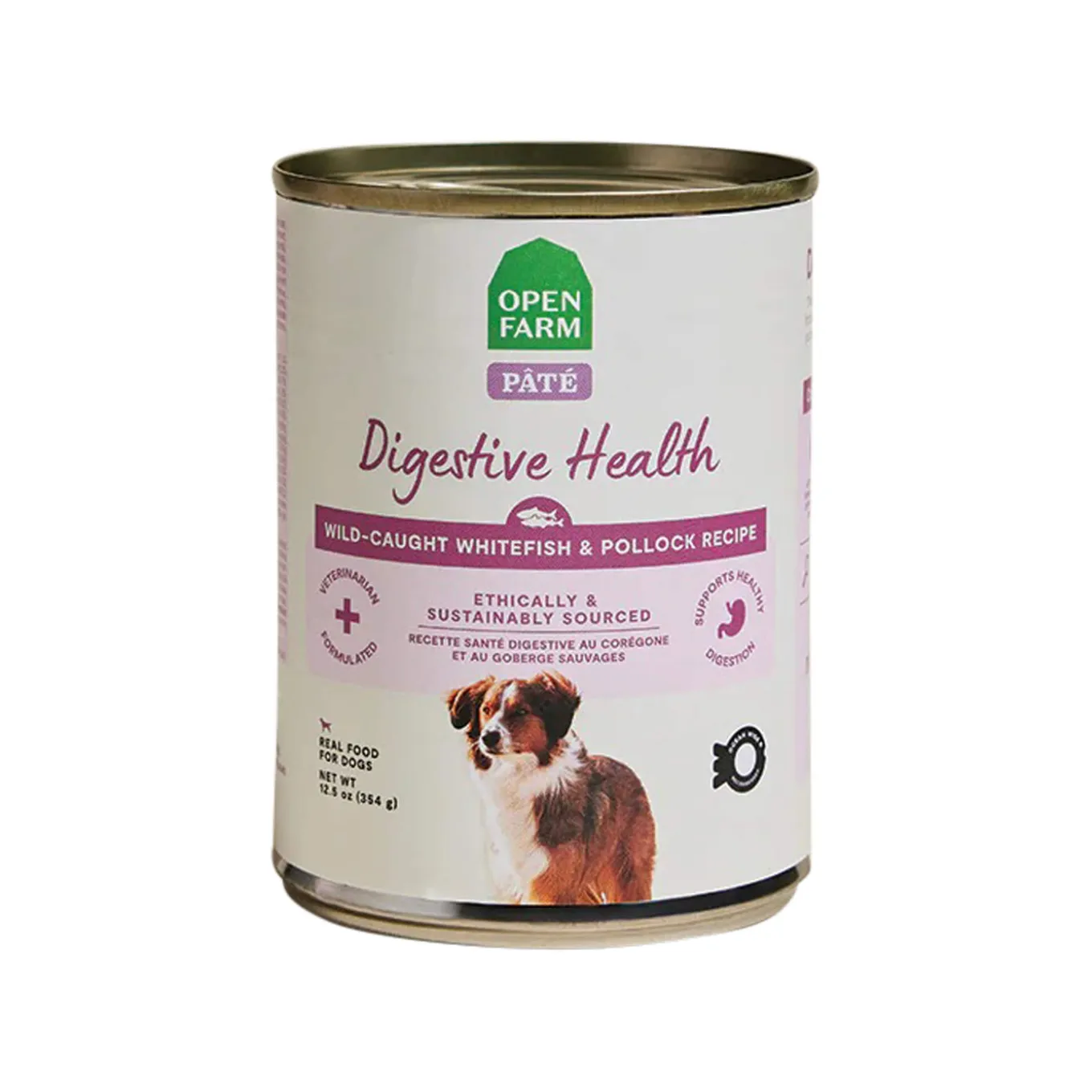 Open Farm Digestive Health Whitefish & Pollock Pate for Dogs