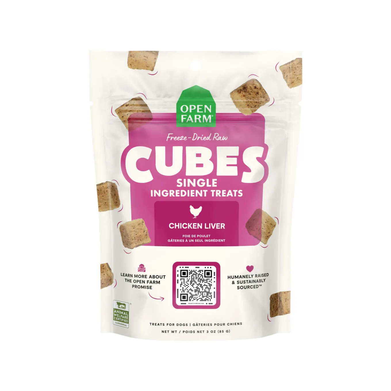 Open Farm Freeze-Dried Dog Treats 3oz