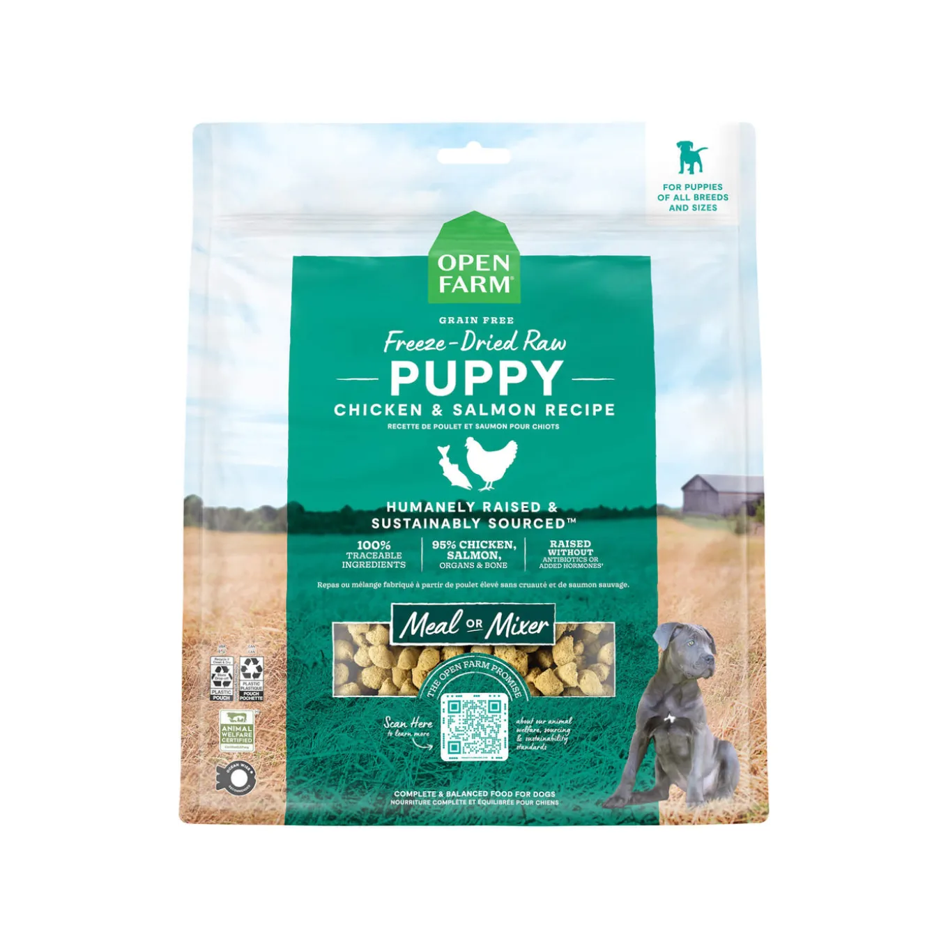Open Farm Freeze Dried Morsels Raw Dog Food
