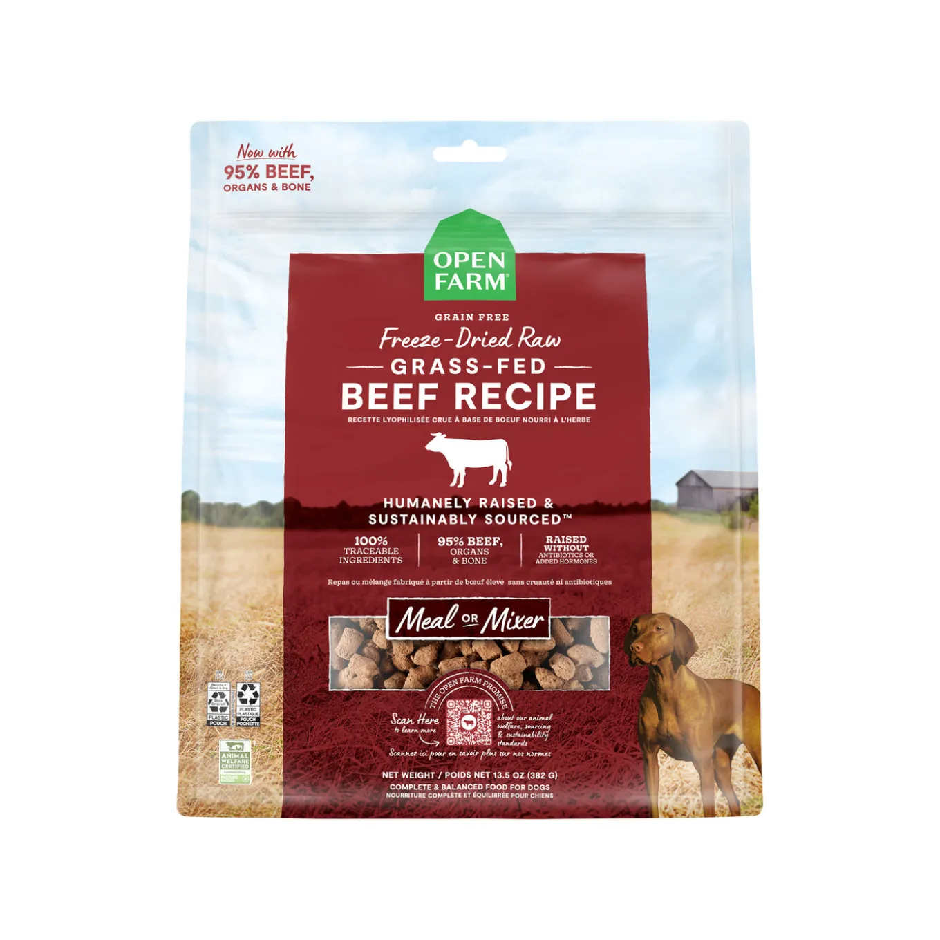 Open Farm Freeze Dried Morsels Raw Dog Food
