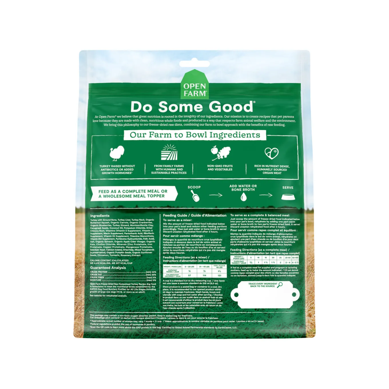 Open Farm Freeze Dried Morsels Raw Dog Food
